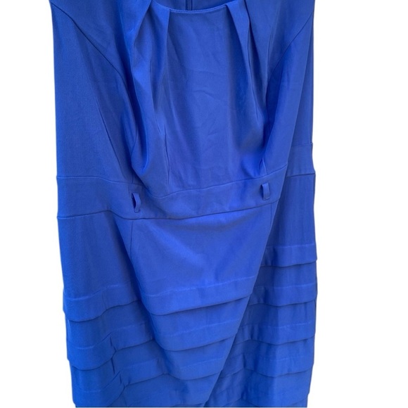Dressbarn PLUS SIZE Sleeveless Shift Dress Royal Blue Size: 20 - Picture 5 of 13